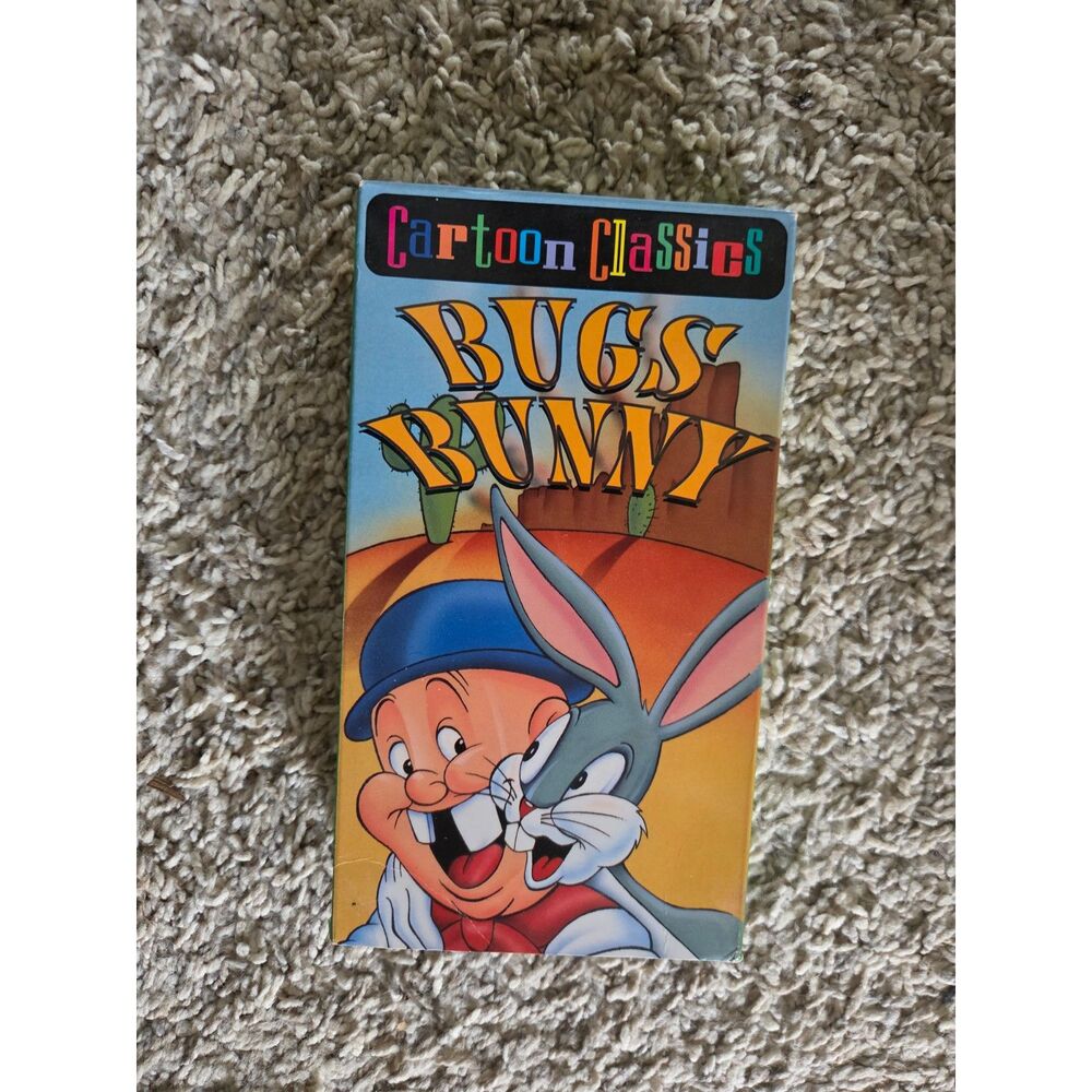 caRtoon classics bugs bunny vhs *untested*